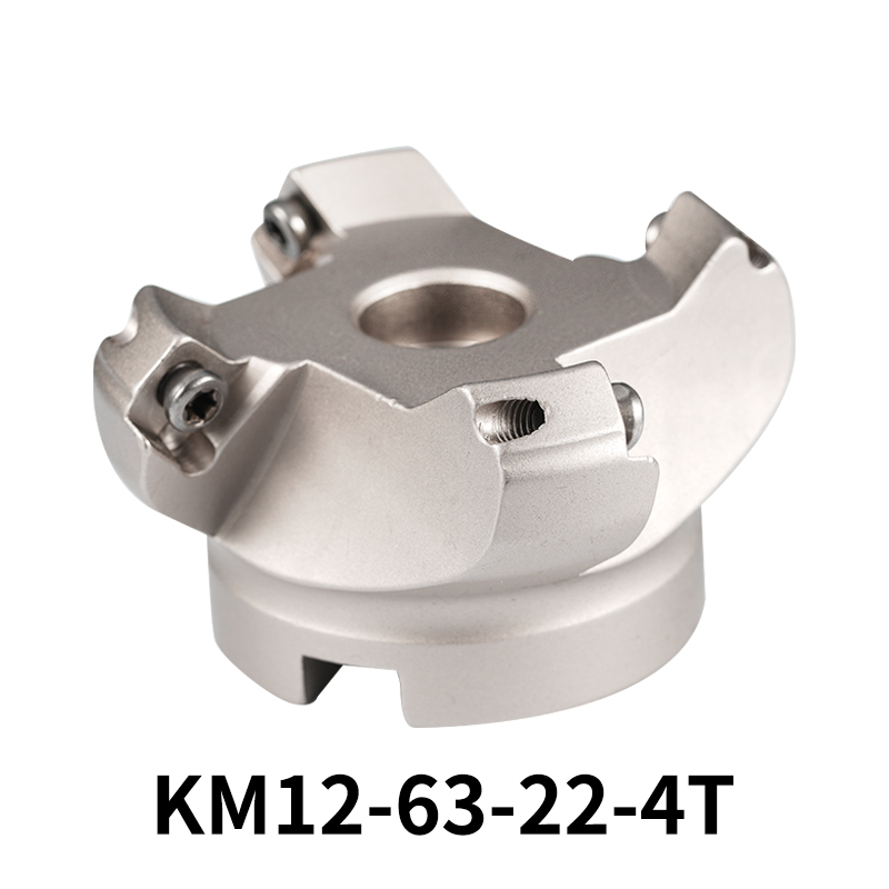 KM12 45 Degree Cutting Adapter 50/63/80/100mm Indexable Solid Carbide Insert SEKT1204 CNC Lathe Machine Face Milling Cutter Head: 36mm