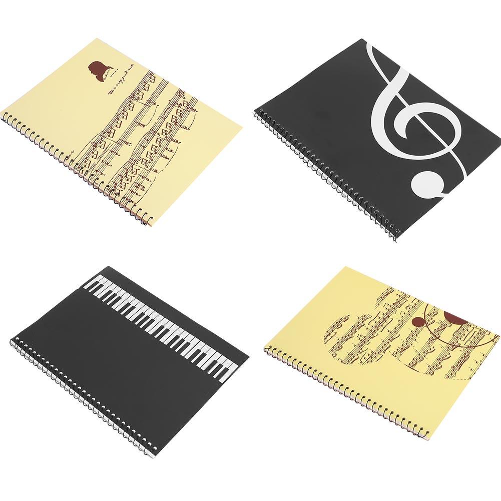 50 Pages Musical Notation Stave Notebook Music Manuscript Writing Paper Piano Exercise Book Staff Song Writing Note Book