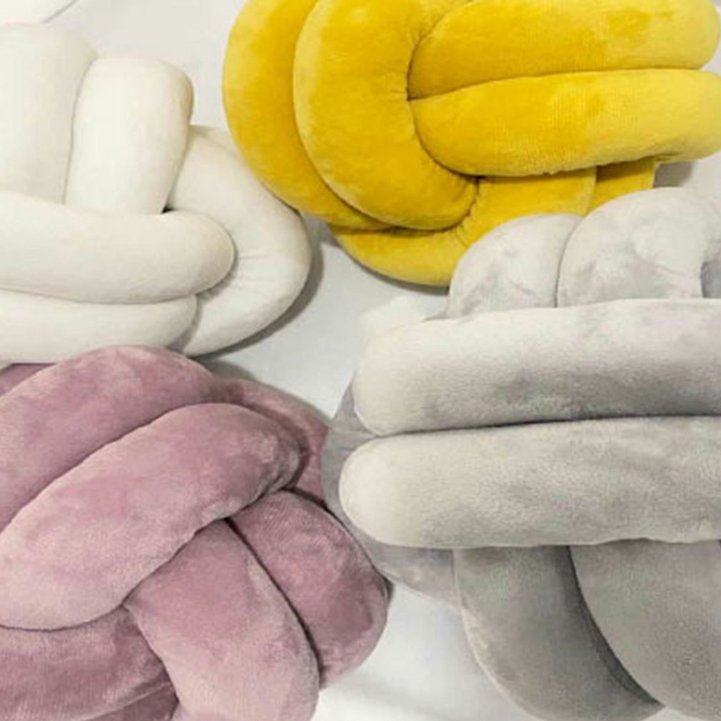 Nordic Handgemaakte Geknoopt Kussen Creatieve Sierkussen Sofa Slaapkamer Decoratie Milieuvriendelijk Anti-Allergische Fiber