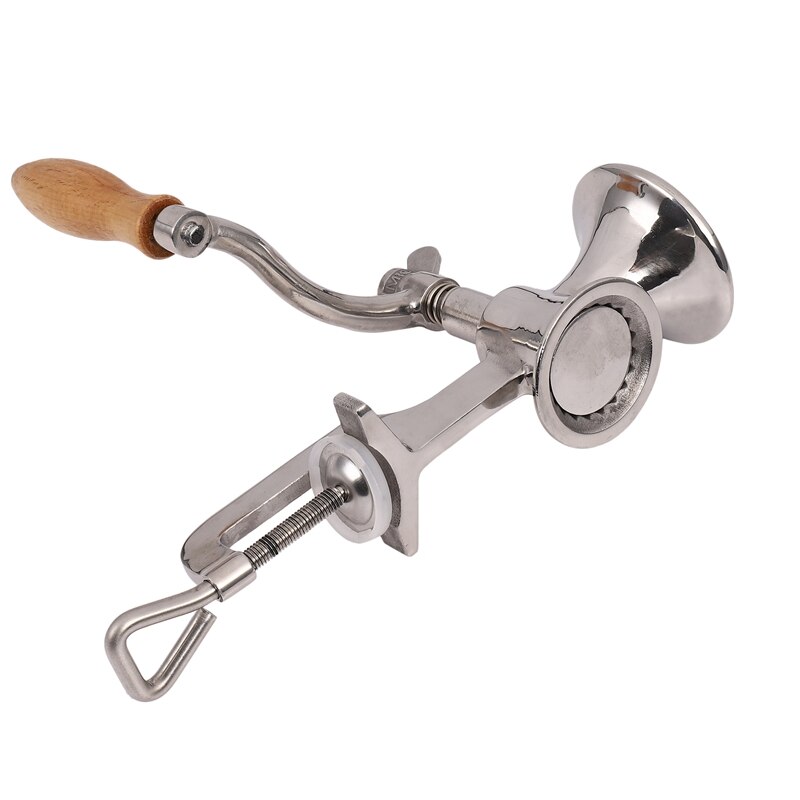 Practical Full Stainless Steel Classical Kitchen Tool Manual Poppy Mill Grain Seeds Mill Hand Operated Nut Grinder And Spice Gri