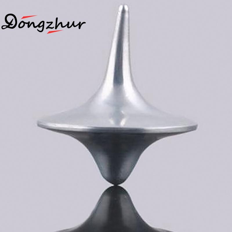 Dongzhur 1pc metallkreisel, hervorragend präzise, silberne spitze, lmy 238 s3 l 4
