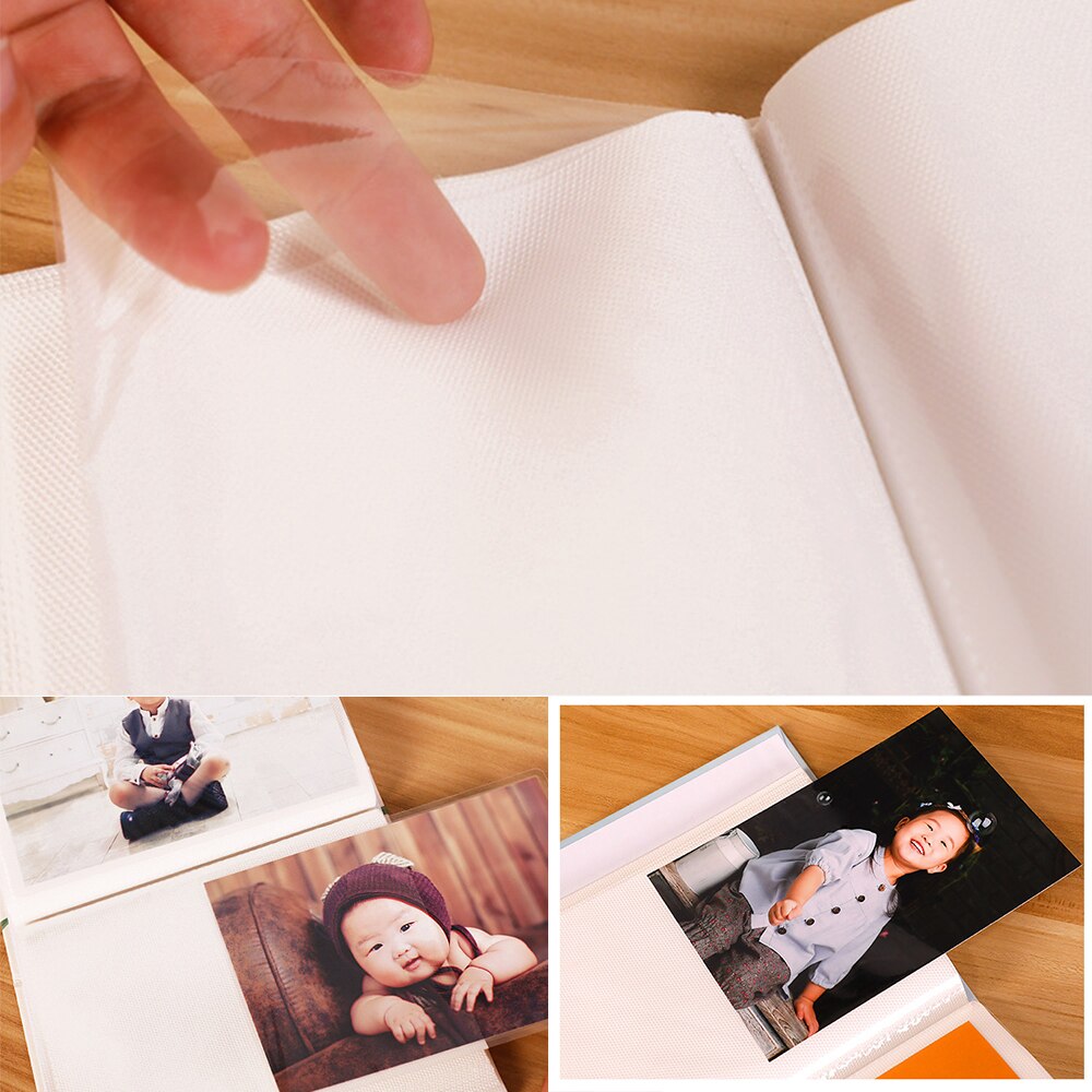 100 Pockets 6 inch Photo Album Picture Storage Scrapbooking Picture Case Photo Album Frame For Kids Children