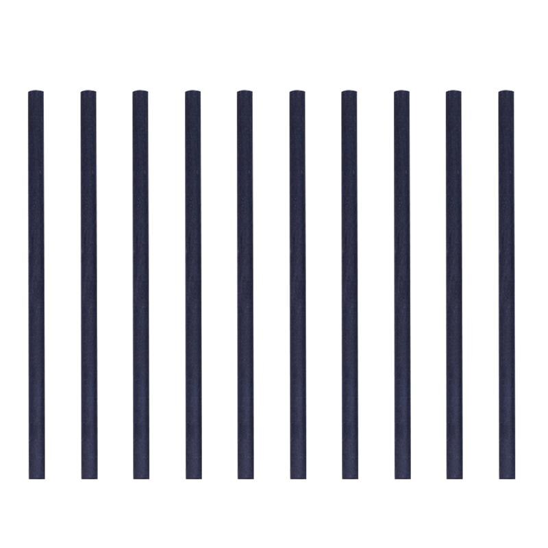 10Pcs Hb Verf Potloden Papier Tekening Potloden Schets Schilderen Potlood Verf Beoefenen Potloden: Black