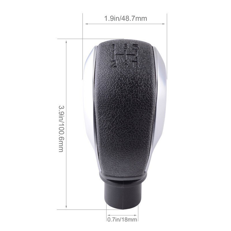 Auto Handleiding 5 Speed Pookknop Gear Versnellingspook Shifter Lever Knop Voor Peugeot 307 301 206 207 Voor citroen C-Quatre