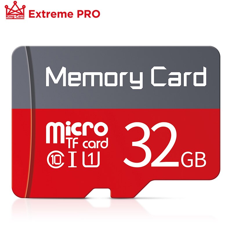 Micro Sd Kaart 8Gb 16Gb 32 Gb 64 Gb 128Gb Class10 Flash Geheugenkaart Microsd Tf Kaart 32 gb Flash Drive Micro Sd 64 Gb Gratis Adapter: 32GB