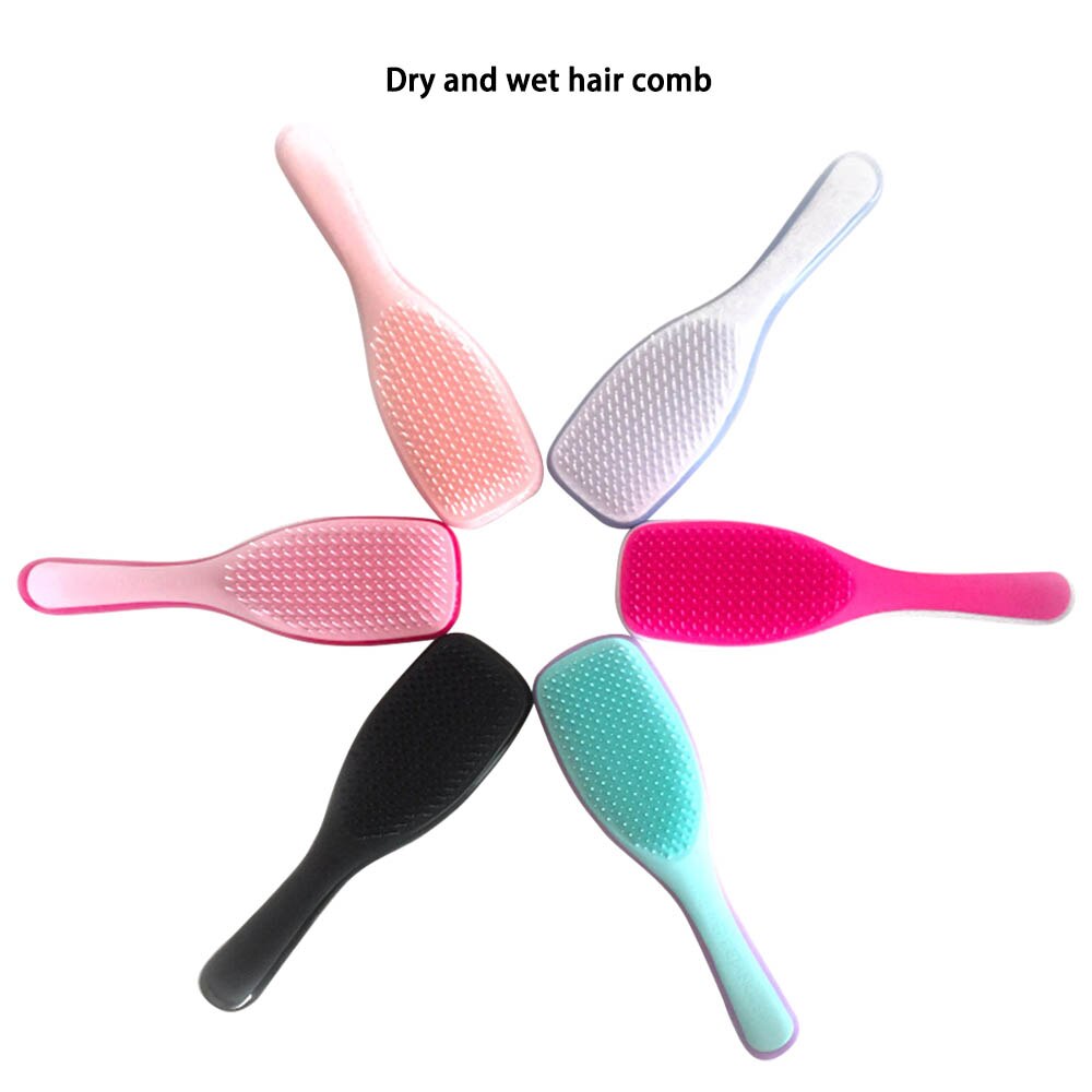 Portable Soft Newborn Baby Hair Brush Baby Kids Comb Child Hairbrush Sets Boys Girls Head Massager Wet and dry massage comb