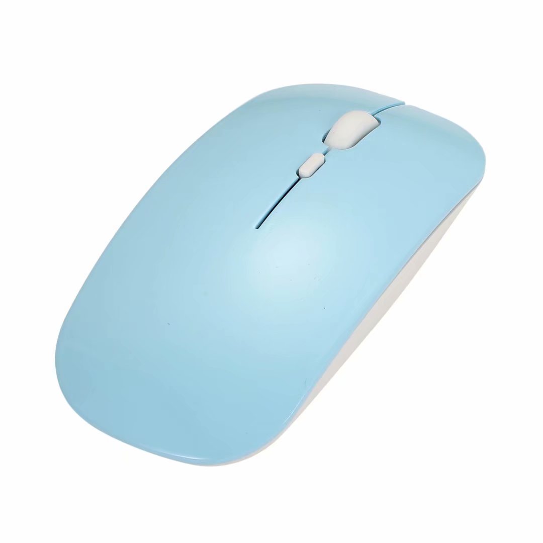 5.0 BT sans fil souris pour Apple iPad 10.2 9.7 5th 6th 7th 8th 9th génération d&#39;air 3 10.5 Pro 11 12.9: sky blue