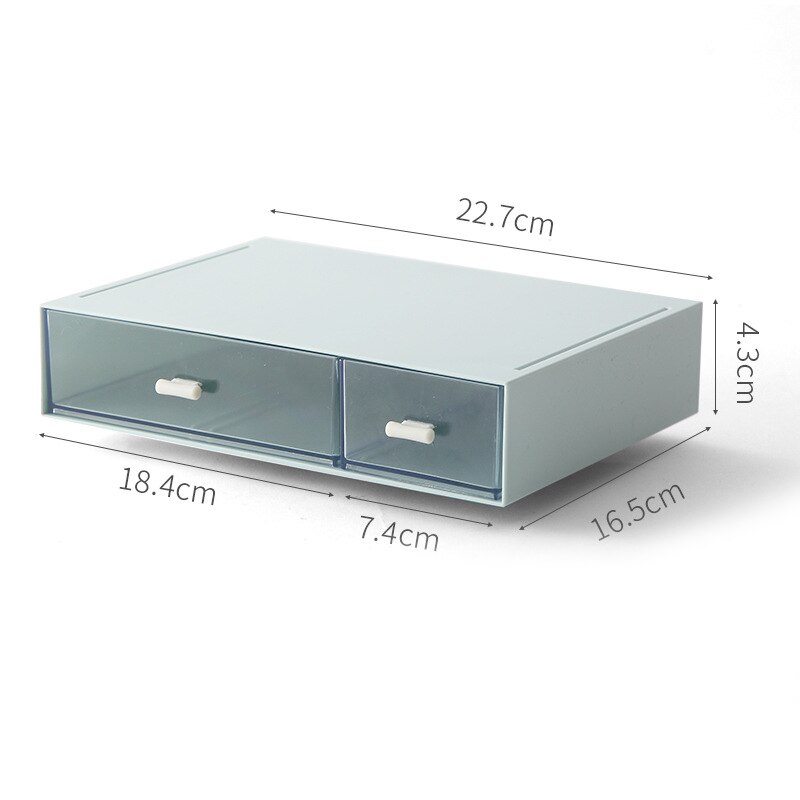 Makeup Organizers Storage-Box Drawers-Cabinets Holders Plastico Cajonera Sundries Desktop Drawer Stackable Cosmetics Jewelry-Box