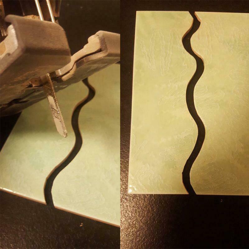 5Pcs 101mm 4 Inch T Shank Jigsaw Blades Diamond Coated Jig Saw Blade Set Masonry Granite Tile Cutting Power Tools Accessories