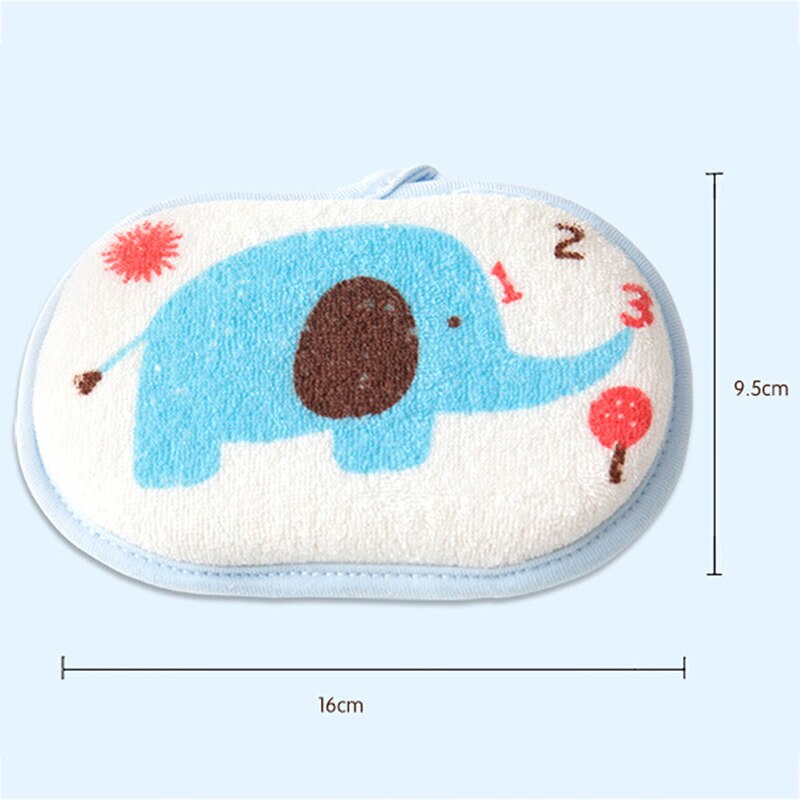 1pc söta tecknade mjuka badsvampar baby badborste baby shower tillbehör barn bad borstar kroppstvätt handduk tillbehör