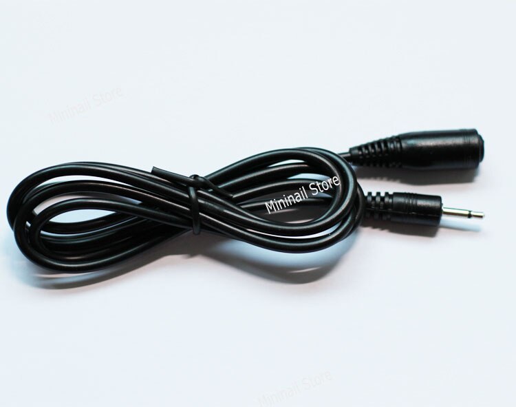 Skjøteledning spiker strømboreadapter skjøteledning dc kabel elektrisk drill maskin lengde 2.5 øretelefon headset jack og plugg