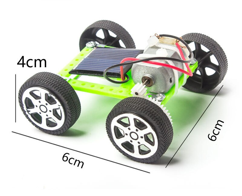Solar speelgoed auto DIY kinderen wetenschap basisschool experimentele kit solar auto juguete educatief speelgoed