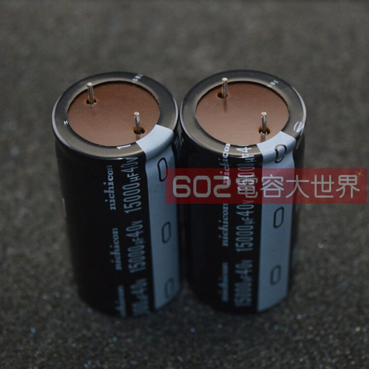 4 st nichicon  vz 40 v 15000uf 25 x 50mm filter elektrolytkondensator 15000uf/40v förstärkare  vz 15000 uuf 40v istället  of 35 v 15000uf