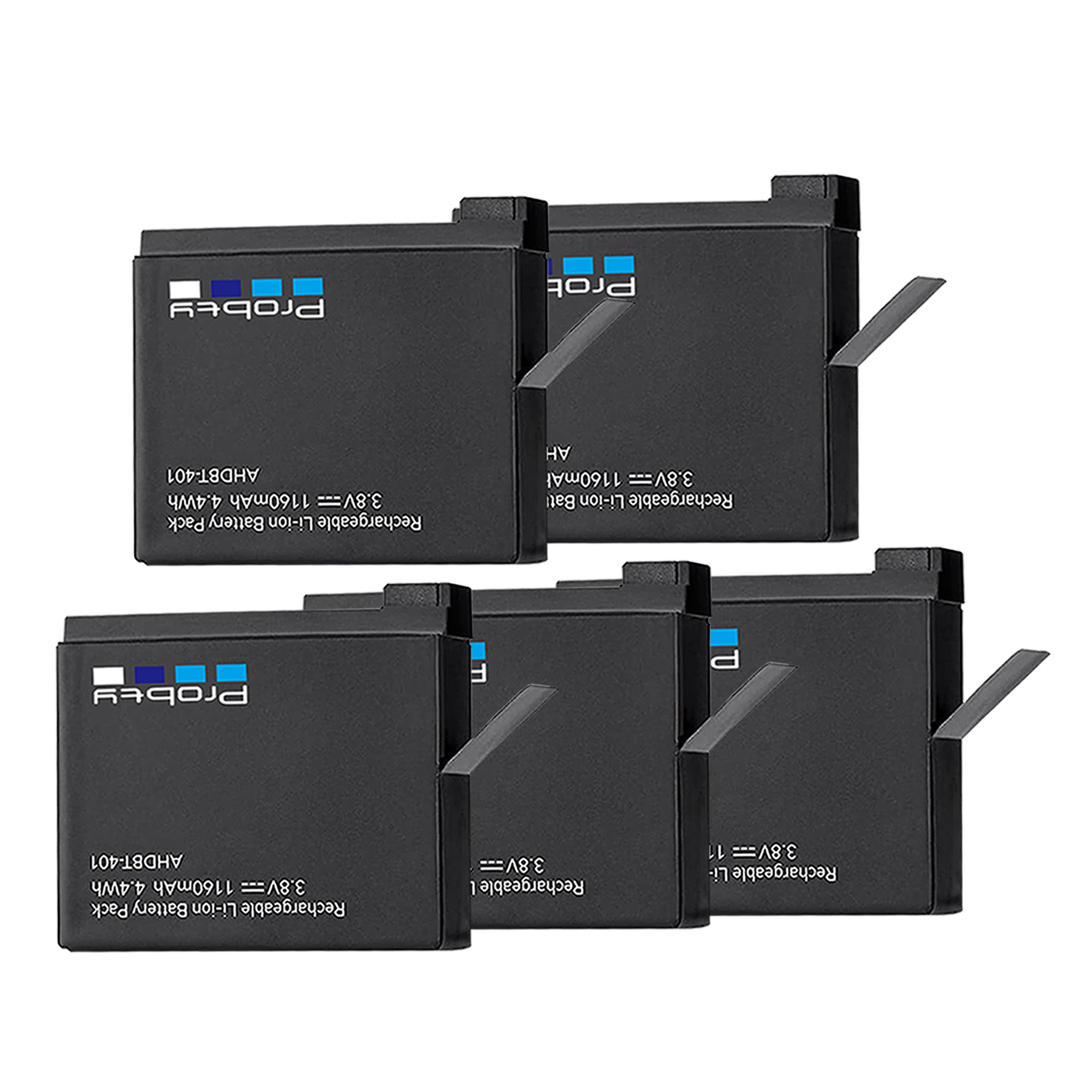 Batería Hero 4 Hero4 de 1160mAh para baterías Gopro Hero 4, batería Go Pro Hero4 AHDBT 401, accesorios para Cámara de Acción: YELLOW