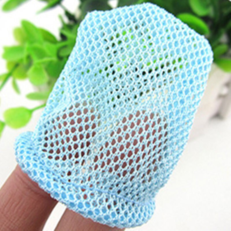 Baby Pacifier Fresh Food Nibbler Feeder Newborn Safety Feeding Nipple Mesh Bag Infant Chew Fruits Vegetables Chupeta Soother: Blue net