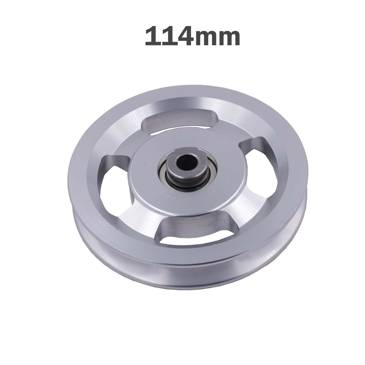Bearing Pulley Wheel for Gym Equipment Heavy Aluminium Alloy Cable Machine DIY Attachment Lifting Workout Sport Accessories: Gold