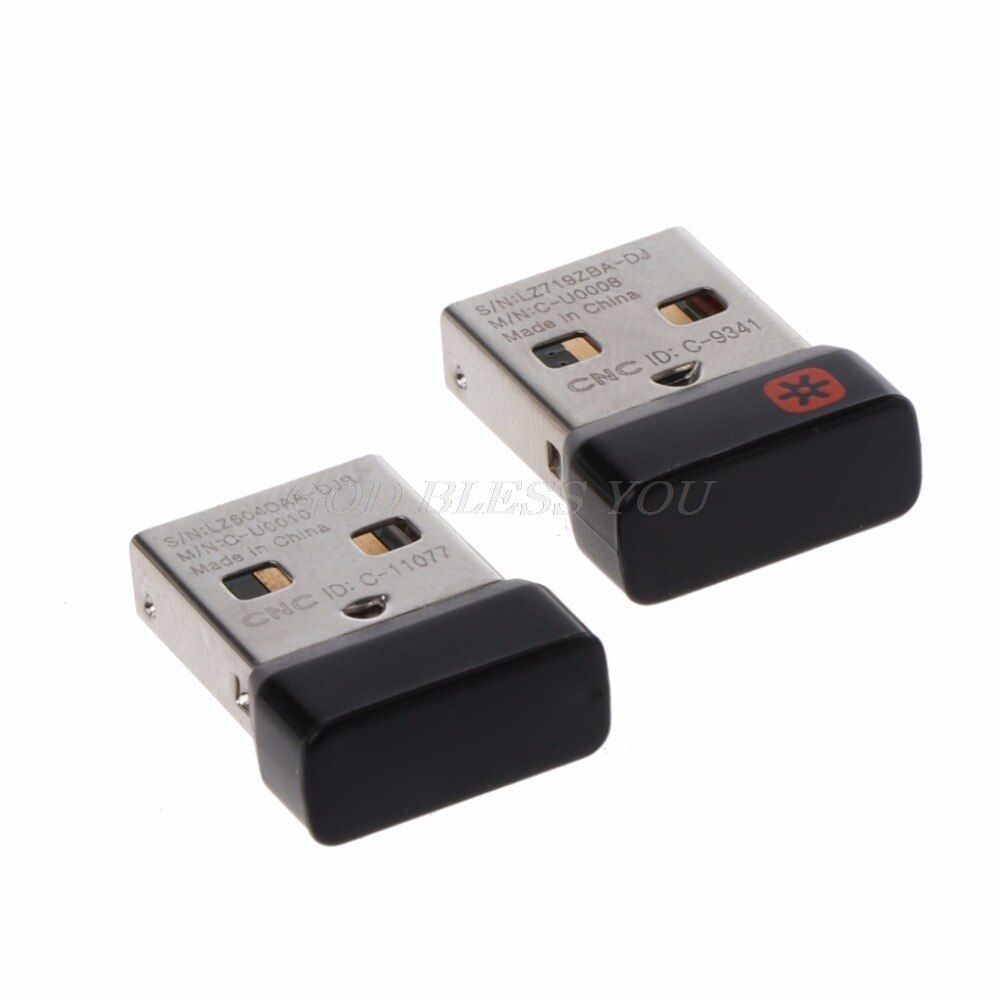 Draadloze Dongle Ontvanger Unifying Usb Adapter Voor Logitech Muis Toetsenbord Aansluiten 6 Apparaat Voor Mx M905 M950 M505 M510 M525 etc