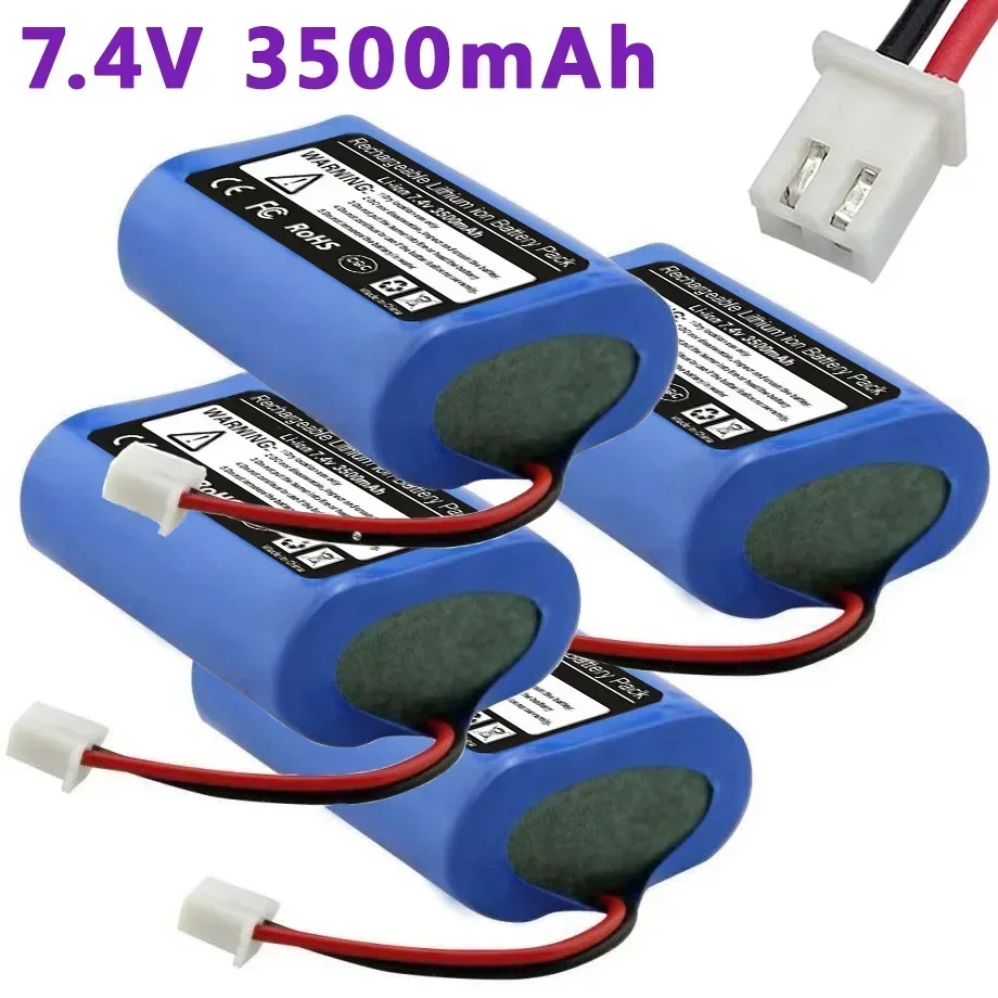 100% nieuw. Oplaadbare lithiumbatterijversterker, 7,4 V, 3500 MAH, voeding speelgoedaccessoires, beton versterkt, 2s1p,