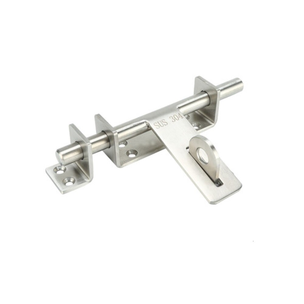 1pc- skyder bolt låge lås kraftigt premium sikkerhed rustfrit stål tønde bolt port lås dør lås dør lås