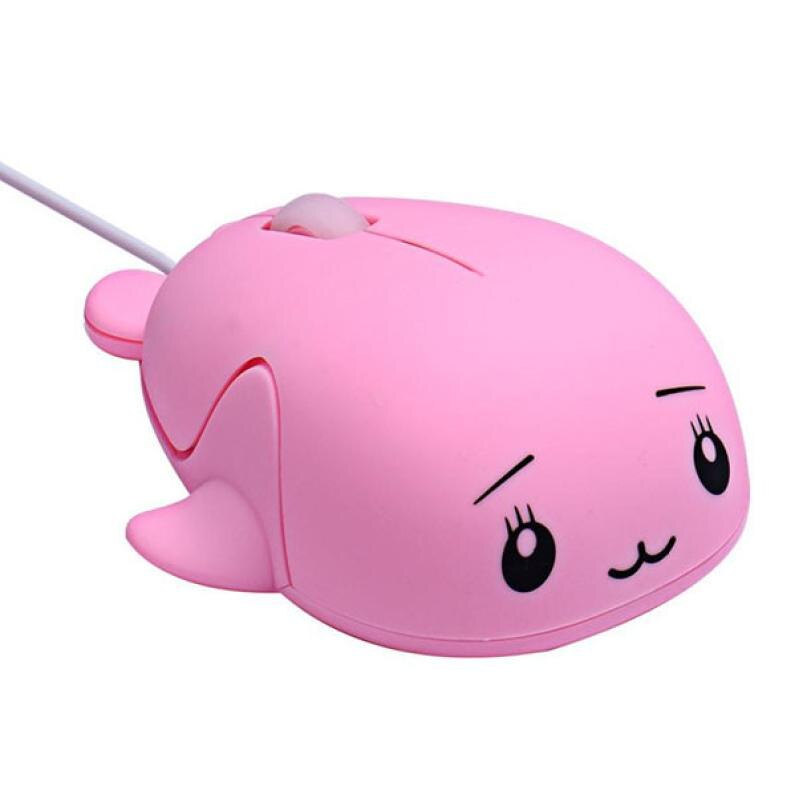 Binmer Cute Animal Gaming Mouse Wired 1200 DPI USB Optical Gamer Mice Mause For Computer Notebook 18AUG9: Default Title