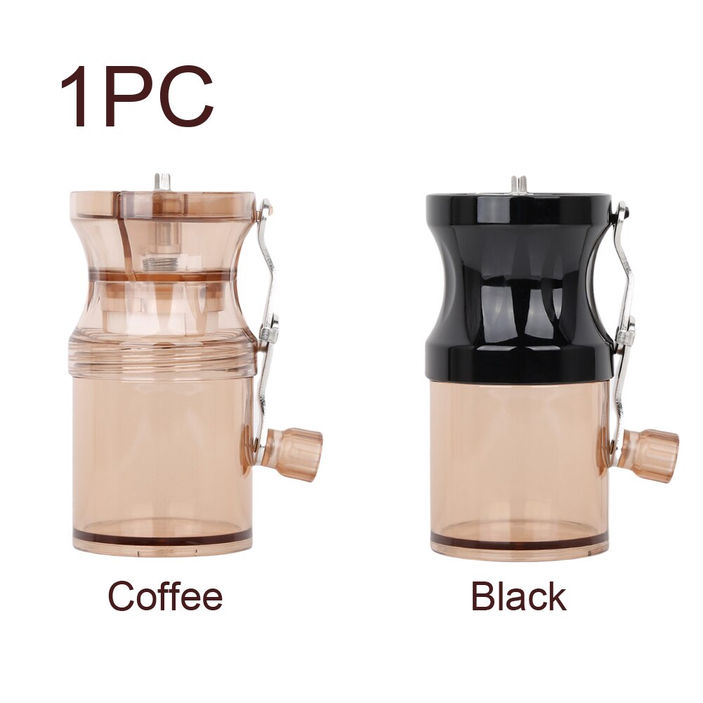Handmatige koffiemolen, bonenmolen, draagbaar thuis, peper, keukengereedschap, reisbureau, keramische braam, café, handzwengel