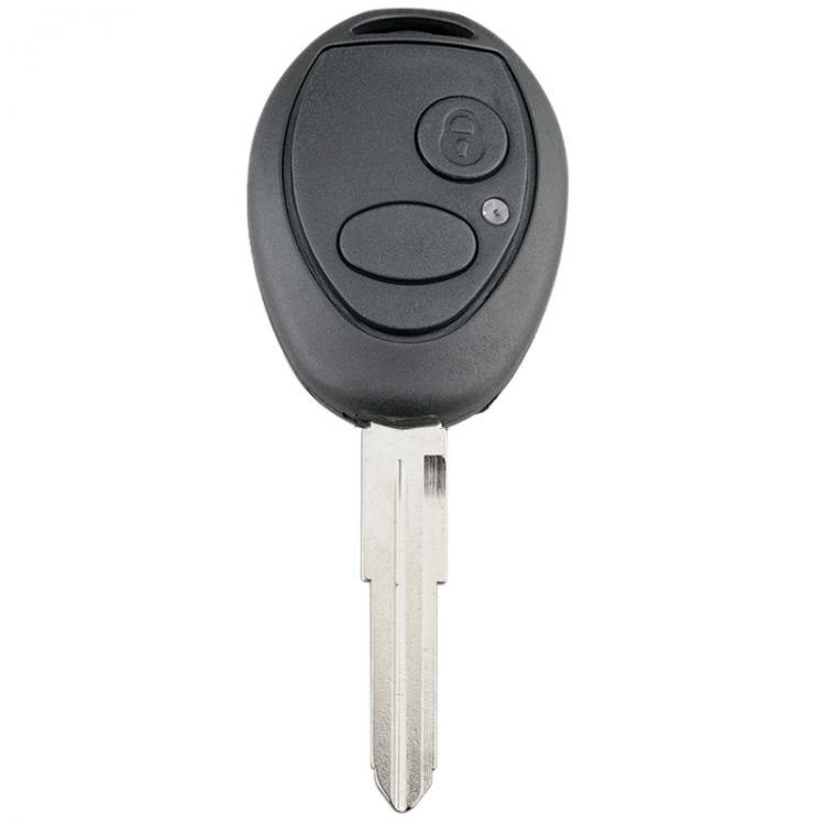 Auto Car Key Shell Case Replacement 2 Buttons Uncut Blade Car Remote Key Shell Fit for Landrover Sport LR3 Discovery
