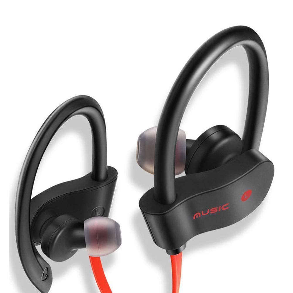 CUJMH 56S Sports In-Ear Wireless Bluetooth Earphone Stereo Earbuds Headset Bass Earphones with Mic for Samsung Phone Sweatproof