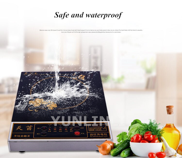 High-power Electric Hob Intelligent Electric Ceramic Stove Silent Household Donot Pick Pot Electric Furnace