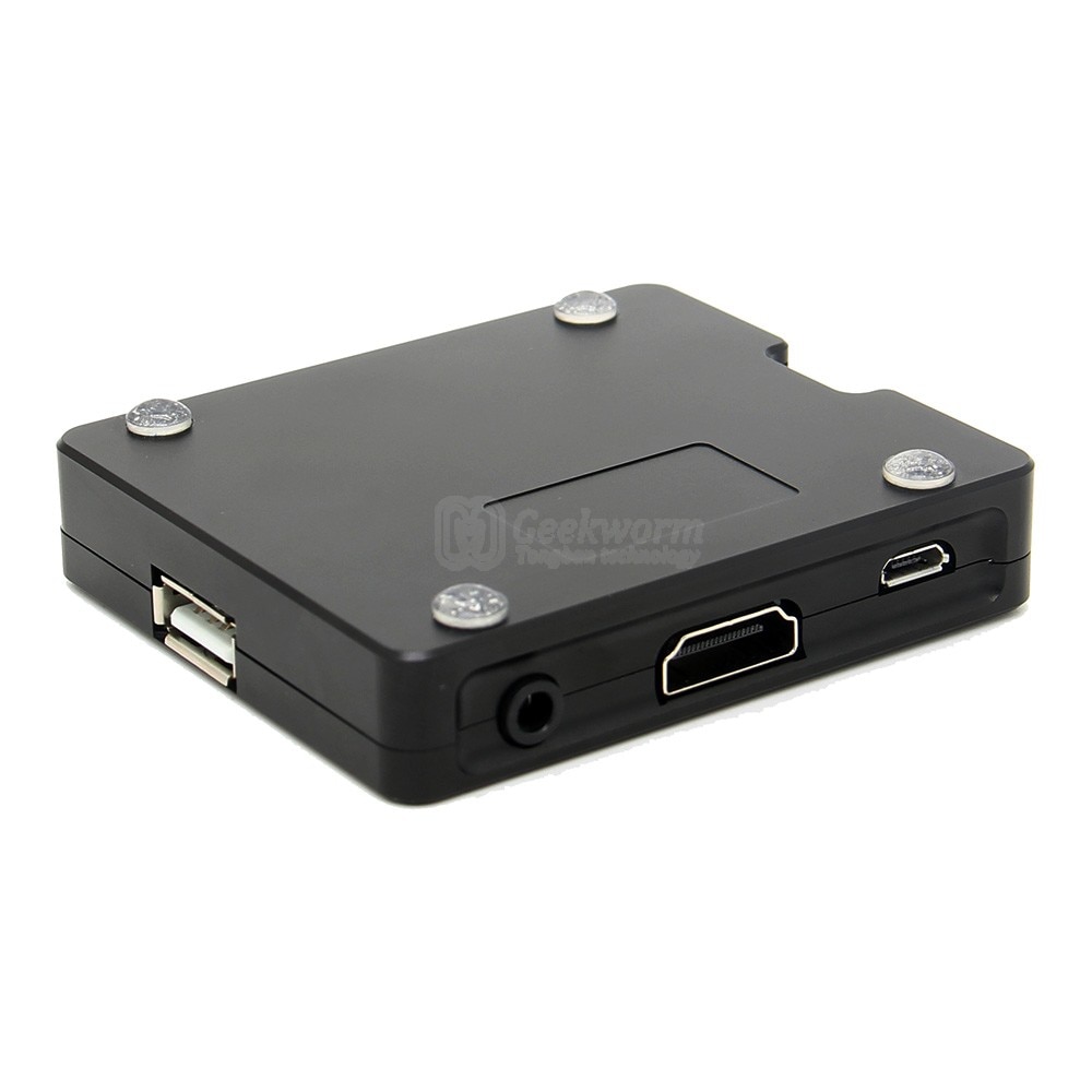 Raspberry Pi 3 A+ Aluminum Case, CNC Ultra-Thin Aluminum Alloy Metal Case / Enclose for Raspberry Pi 3 Model A+(plus) / Pi 3A+