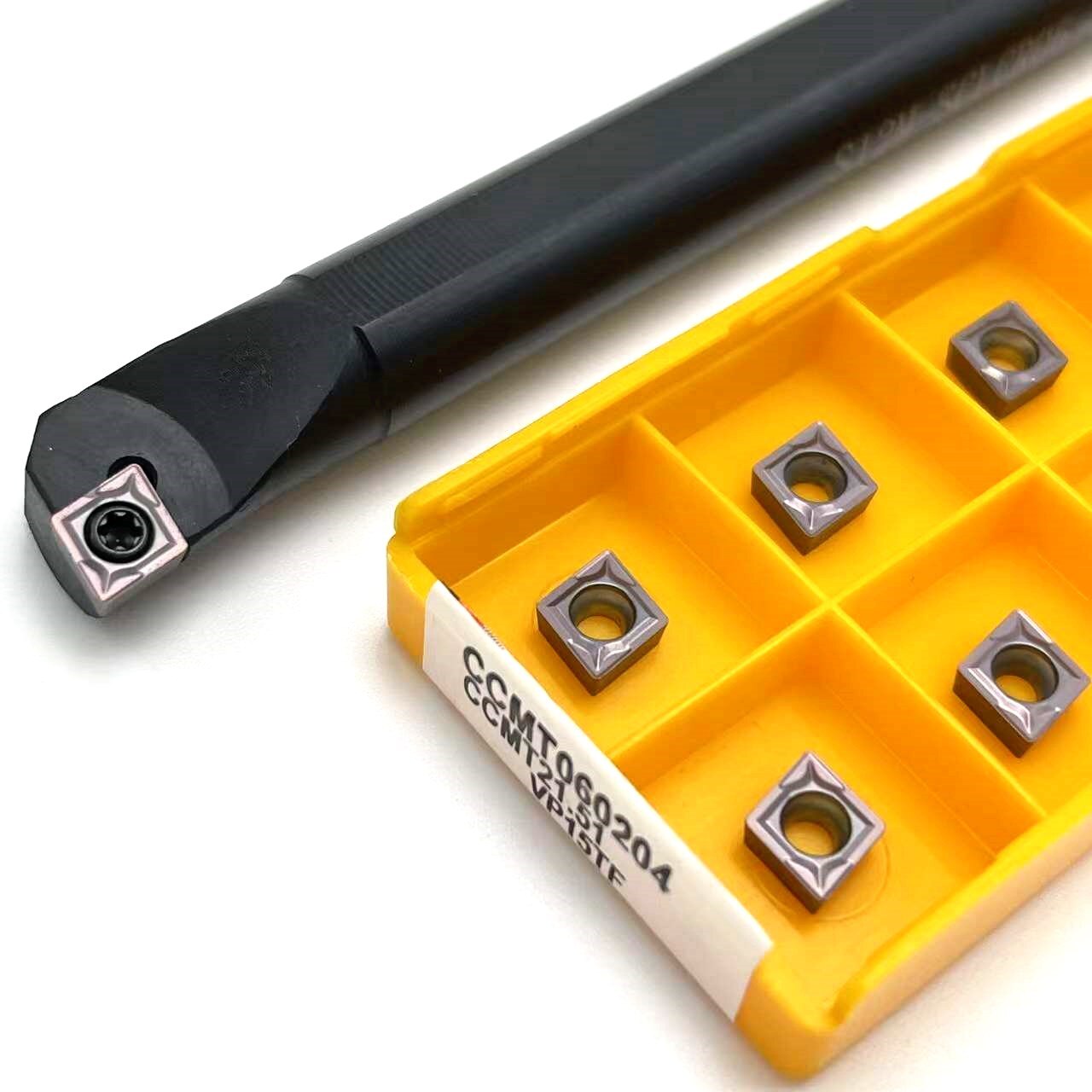 S06K-SCLCR06 S06K S07K S08K S10K S12M S14N S16Q 95 degree spiral turning tool holder boring bar+10PCS CCMT060204 carbide tool