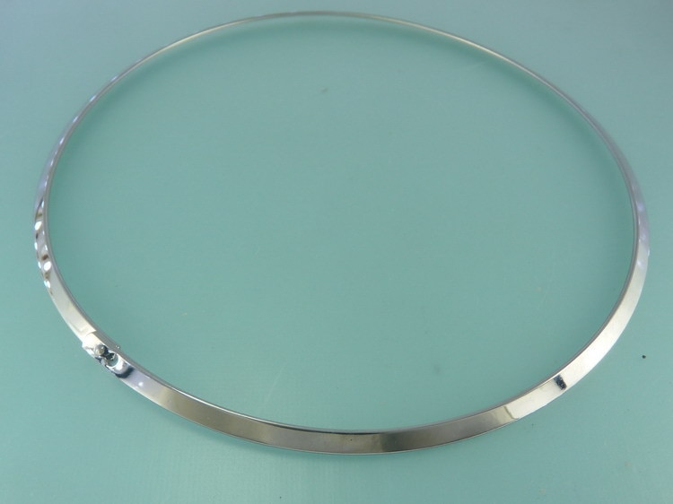 Acciaio Inossidabile Chokers Collana di Modo Caldo Rotondo Color Oro Argento Gioielli Per Le Donne NFAABEAH
