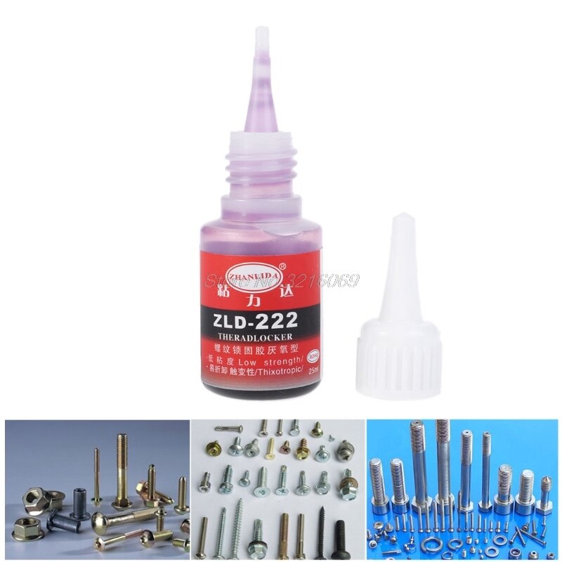 Anaerobic adhesive Metal Lock Screw glue Thread Seal up Anti rust low strength Aug12 Whosale