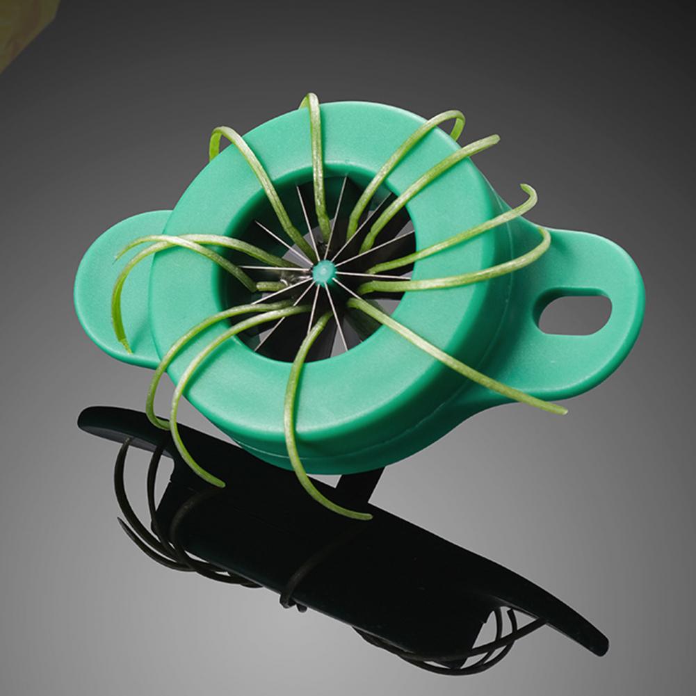 Goede Ui Snijder Food Grade Lichtgewicht Multi-Blade Groene Ui Slicer Koken Gereedschap Ui Rasp Wortel Rasp