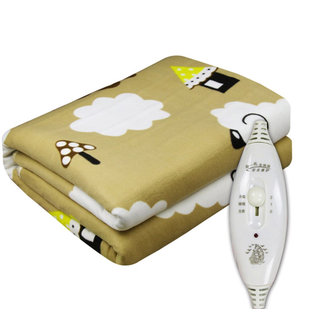 Electric Blanket 150*80cm Thicker Heater Single use Warmer Single control switch controls cotton Safety electric blanket 220V