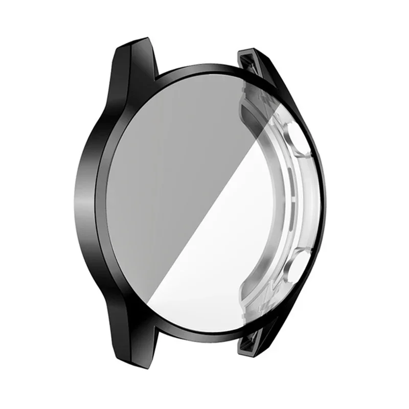 Tpu-skal för huawei klocka  gt 2e gt 2 46mm band klocka  gt3 46 mm/gt2e/gt2 pro mjukt runtom skärmskydd täckande fodral: L / Kaki