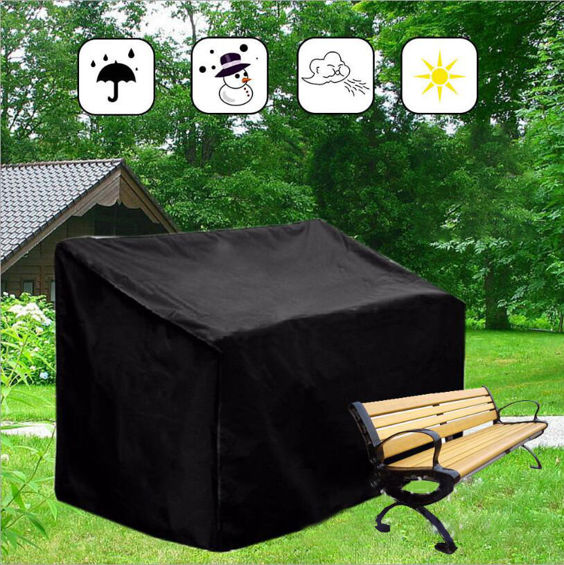 Cubierta impermeable para muebles de exterior, protección contra lluvia, nieve, polvo, viento y UV, tela Oxford, césped y jardín, terraza