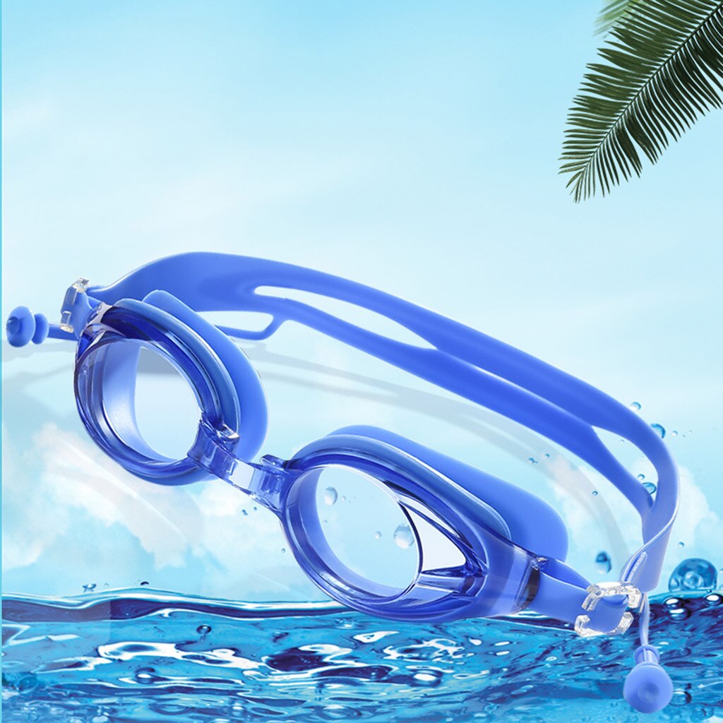 Очки Professionele Zwembril Zwemmen Bril Met Oordopjes Anti-Fog Hd Bril Anti-Ultraviolet En Anti-Fog plating