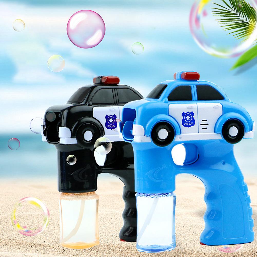 Elektrische Automatische Zeep Auto Muziek Licht Blazen Bubble Machine Water Maker Machine Outdoor Kinderen Speelgoed Verjaardag Party