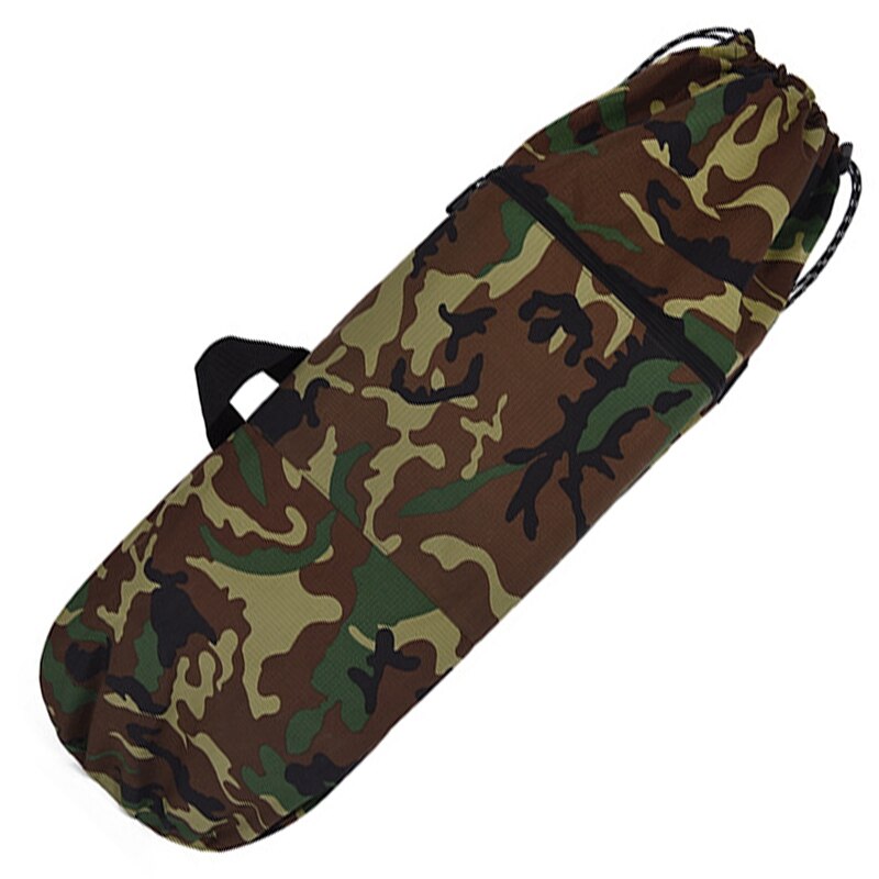 Skateboard Tas Handtas Schouder Skate Board Ontvangen Zak Outdoor Sport Accessoires Tas Longboard Rugzak: Camouflage