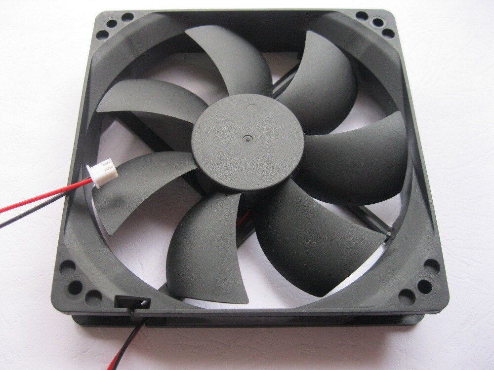 1 Pcs Brushless DC Cooling Fan 7 Blade 12025S 12V 120x120x25mm