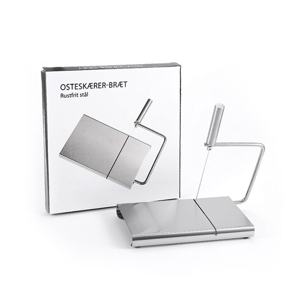 cortador de queso de acero inoxidable multiusos mesa de corte de queso herramientas de cocina cortador de cheedse accesorios útiles