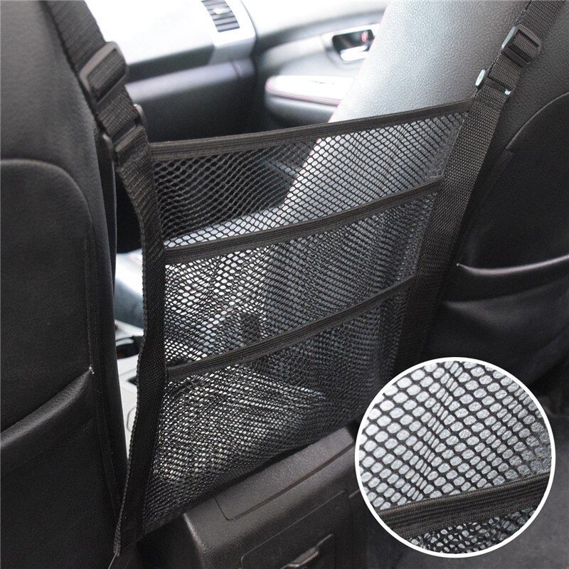 Universal Car Seat Storage Mesh Organizer Mesh Cargo Net /Car Roof Interior Cargo Net Bag Car Trunk Storage