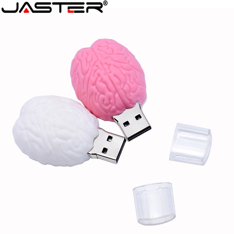 JASTER USB2.0 pendrive z motywem z kreskówki typu mózgu usb 4 GB 8GB 16GB 32GB 64 GB 128GB pamięci flash prezent urodzinowy