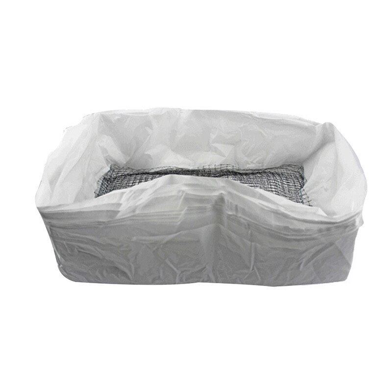 10 Pcs Reusable Cat Feces Filter Net Cats Sifting Litter Tray Liners Elastic Litter Box Liners AUG889