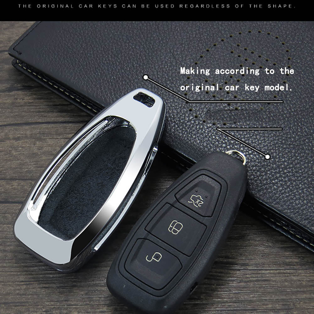 Zinc Alloy Car Key Smart Remote Key Case Cover for... Grandado