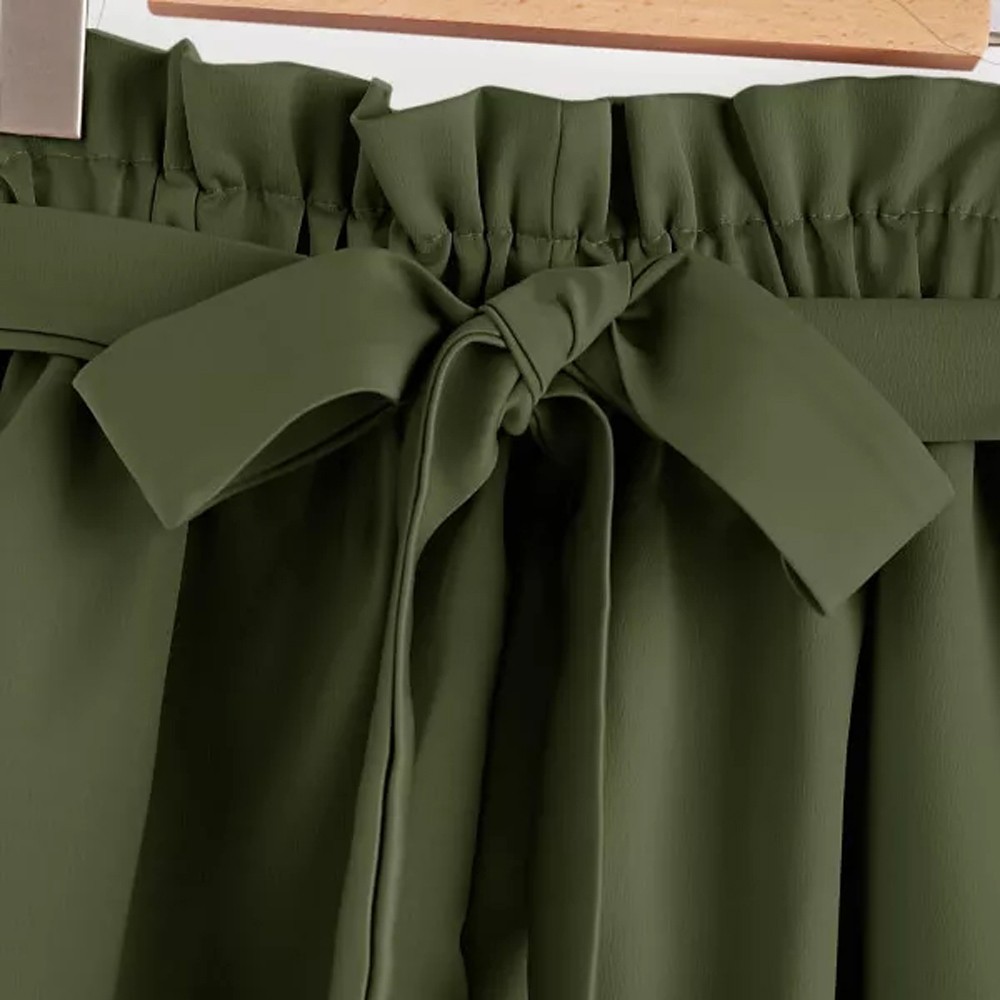 BEAUTELICATE Middeleeuwse Rok Lang 100% Katoen Renaissance Rok kleding Victoriaans Steampunk Halloween Cosplay LARP Big Swing A-lijn Elastische Taille Rok (Groen,XL
