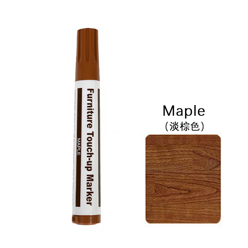 Kreative Möbel Reparatur Stifte berühren hoch Marker Füllstoff Stöcke Holz Kratzer Wiederherstellung Bausatz Patch Farbe Stifte Holz Verbund Reparatur: Burgunderrot