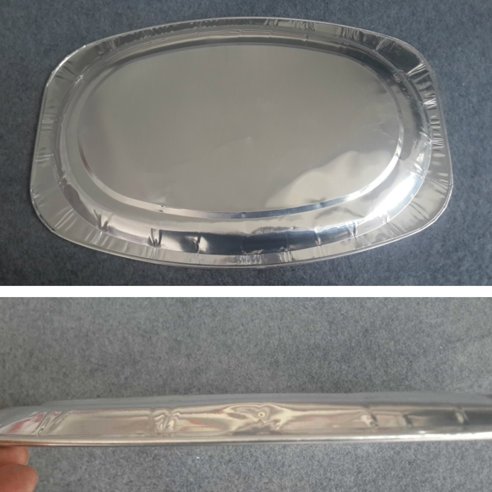 20 stuks aluminiumfolie wegwerp serveerschalen dienbladen servies voor feesten banketten catering bbq