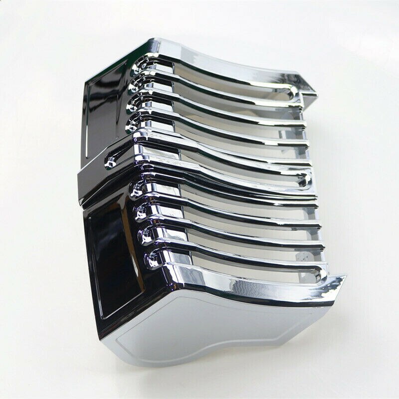 Bicicletas de rua chrome óleo cooler guarnição capa para harley electra glide touring 17-18