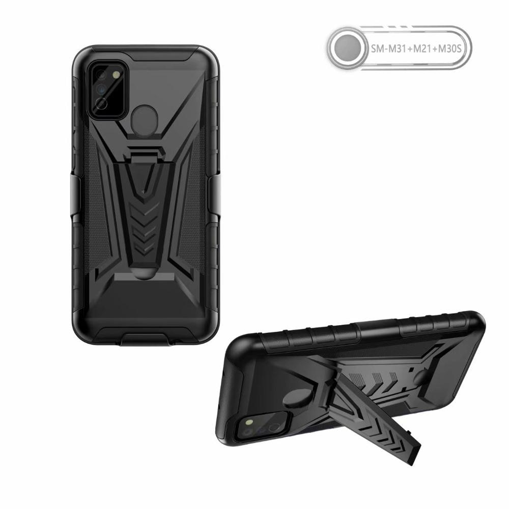 Combo Shell & Holster Case Slim Shell Case Met Ingebouwde Kickstand Swivel Belt Clip Holster Voor Samsung Galaxy m31 M30S M21